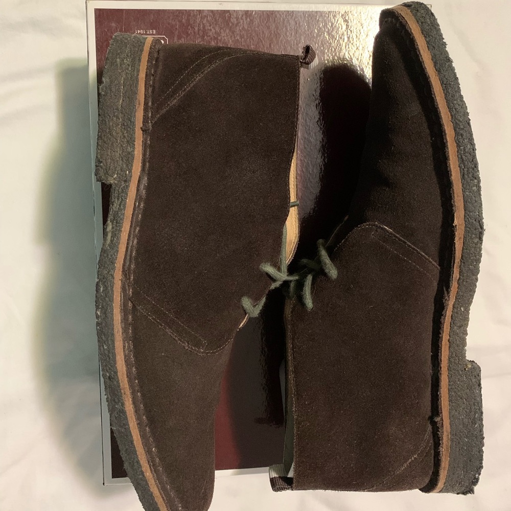 Men's Suede Coach Chukka Boots